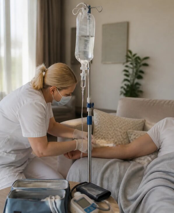 Капельница от похмелья на дому с выездом врача в Благовещенске